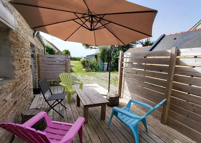 Kerelo Le Ptit St Roch, Maisonnette Cosy, Mer 5Km, Ploudalmezeau